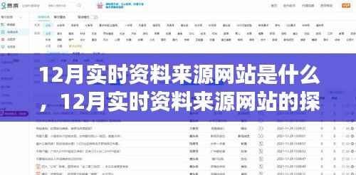 关于以XX观点为中心,探讨与解析12月实时资料来源网站的探讨