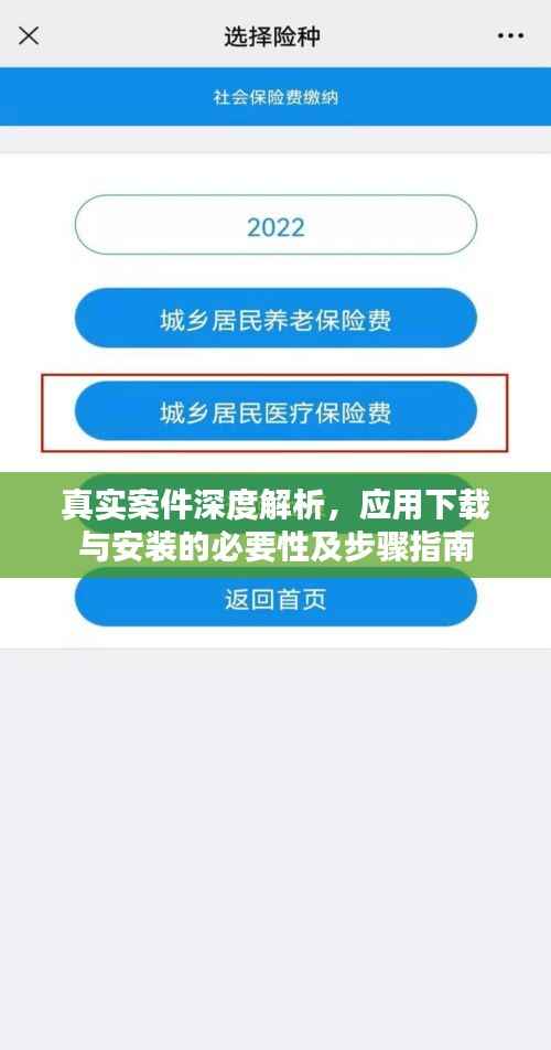 真实案件深度解析,应用下载与安装的必要性及步骤指南