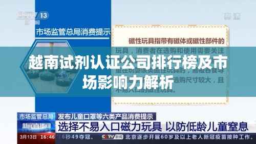 越南试剂认证公司排行榜及市场影响力解析