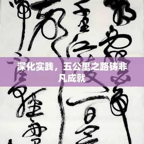 深化实践,五公里之路铸非凡成就