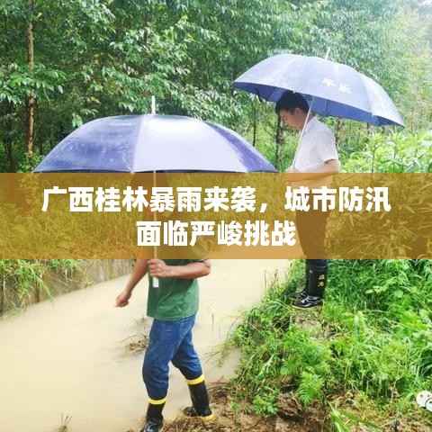 广西桂林暴雨来袭,城市防汛面临严峻挑战