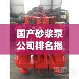国产砂浆泵公司排名揭晓,行业影响力榜单重磅出炉!